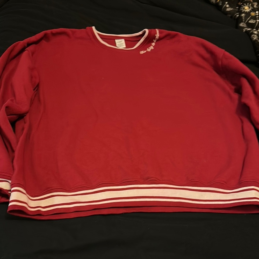 Red Crewneck Sweater